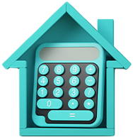 Calculator house
