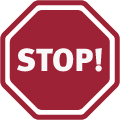 Stop sign