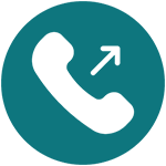 outgoing call icon